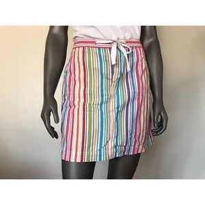 Christopher & Banks Women’s Multicolored Skort